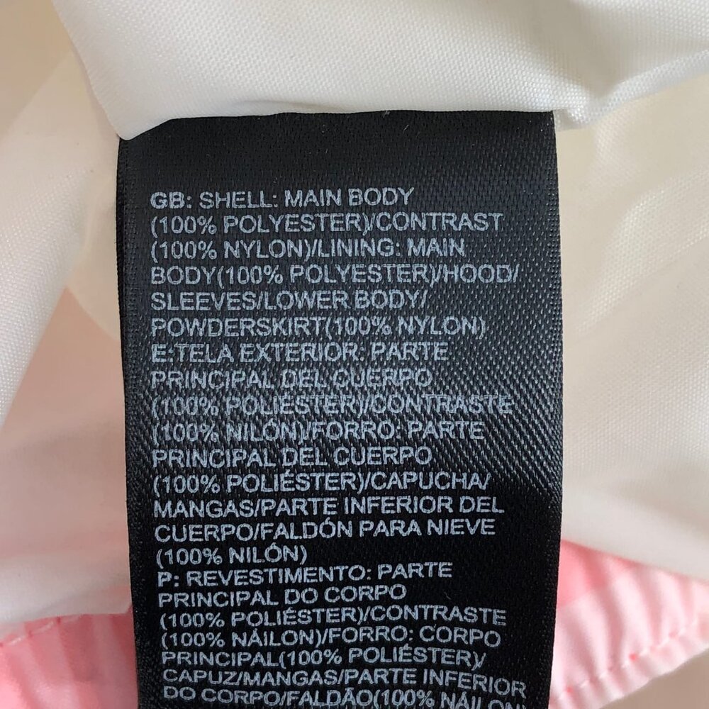 The North Face White & Pink Zip Jacket | Women's L - Picture 3 of 6